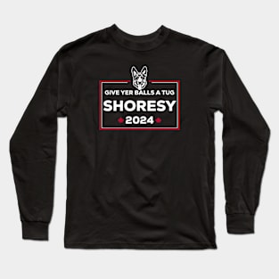 Letterkenny Shoresy for president 2024 - white Long Sleeve T-Shirt